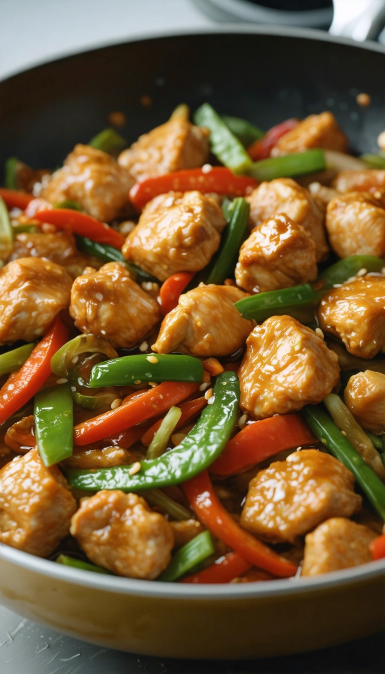 Easy 10-Minute Chicken Stir Fry Recipe - Infographic
