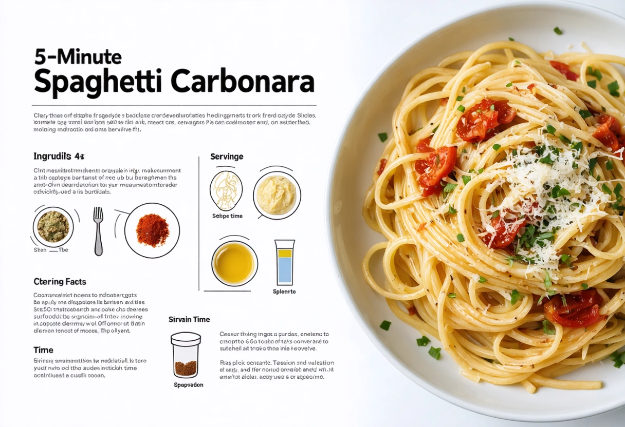 5-Minute Spaghetti Carbonara