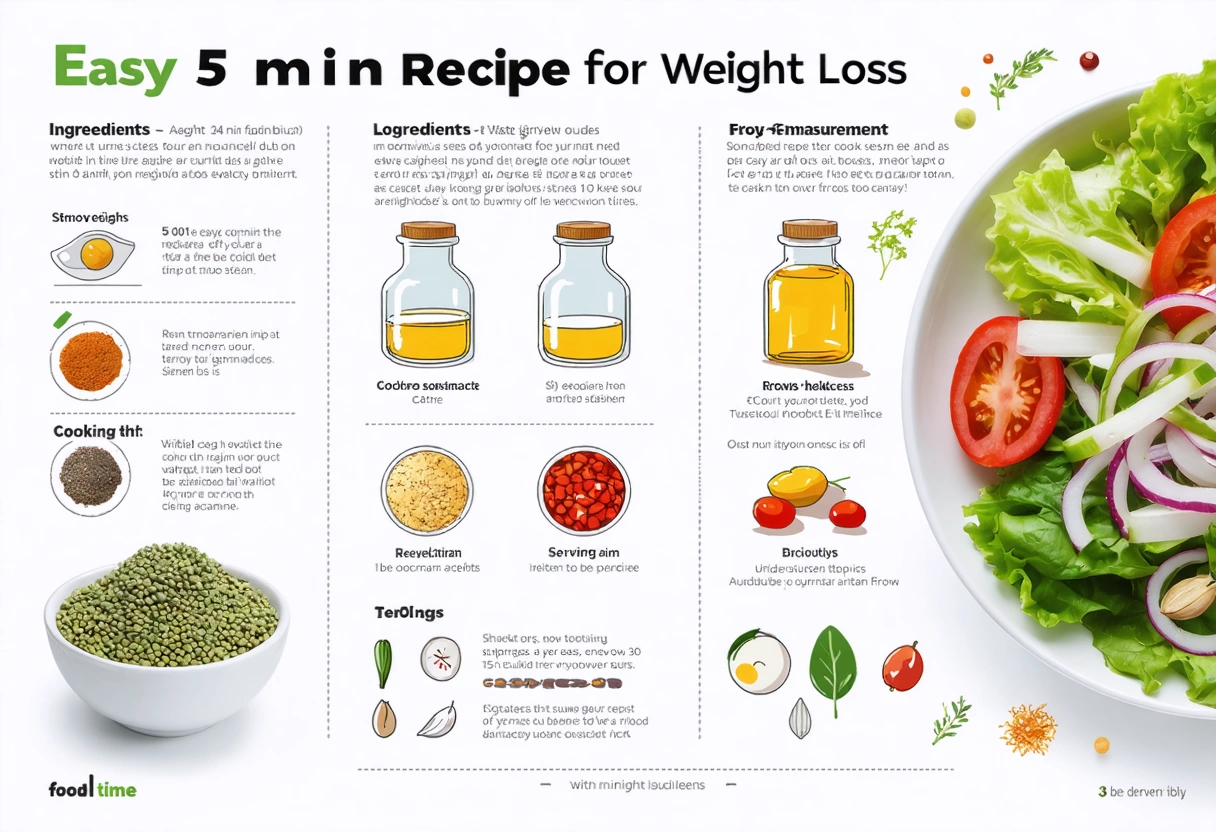 Easy 5 min Recipe for Weight Loss